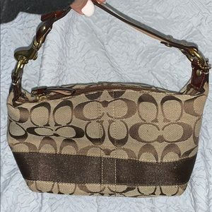 Coach Mini Purse with Original Coach Pattern